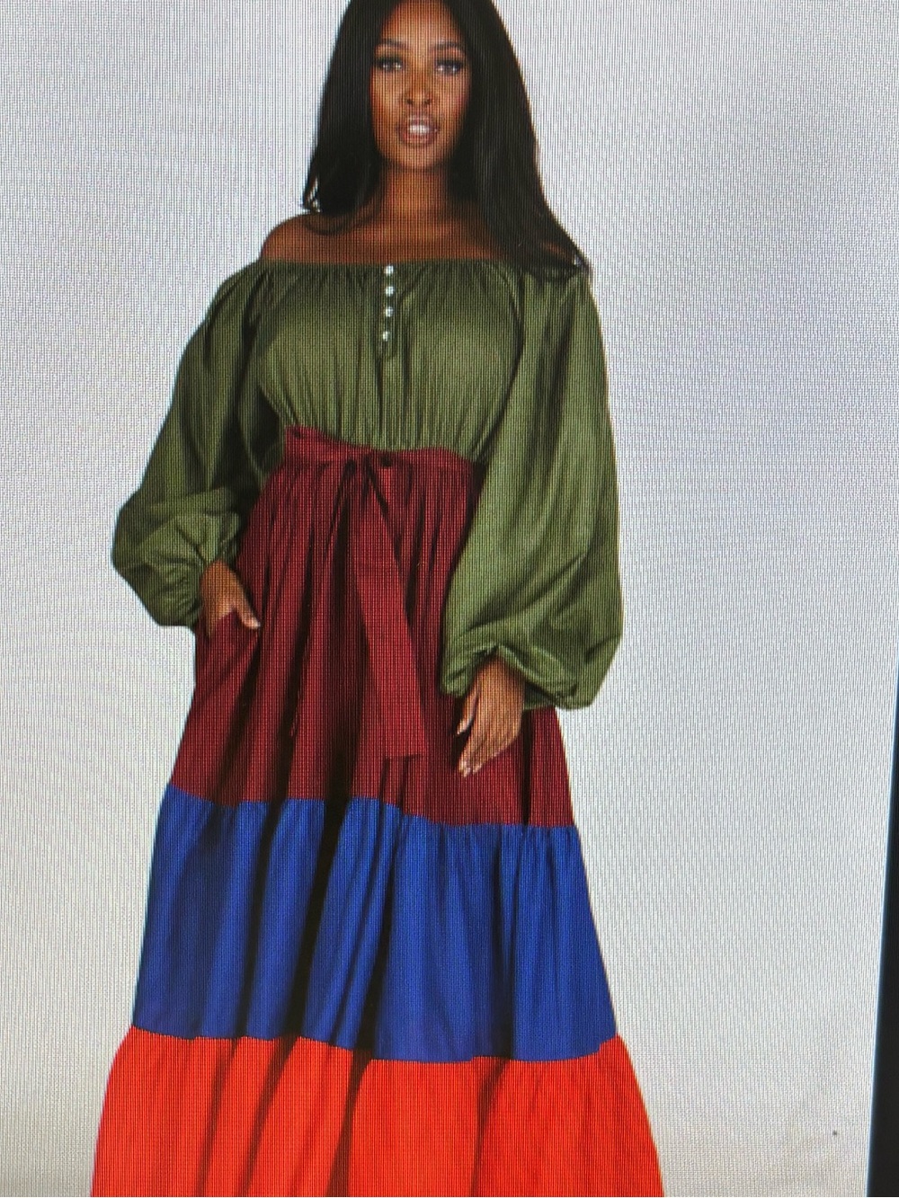 Fall Maxi Multi Stripe